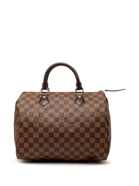 Louis Vuitton Pre-Owned 2015 Damier Ebene Speedy 30 boston bag Brown 3N64UHSDF59R2P4V