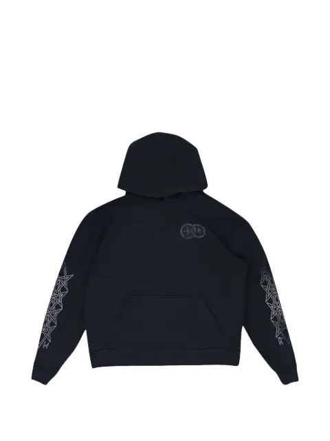 RHUDE graphic-print hoodie Black RHDMHDS1964BLK