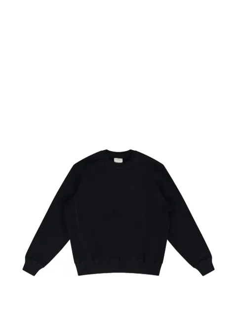 Aimé Leon Dore tonal-logo crewneck sweatshirt Black ALDMHDS0068