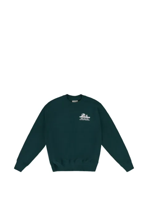 Aimé Leon Dore Unisphere logo-print sweatshirt Green NOSCS001