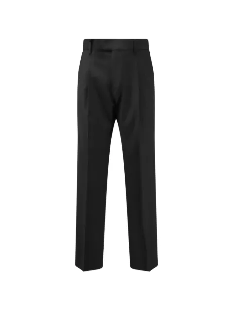 Germano 1952 pressed-crease tailored trousers Black 3OFG56260160