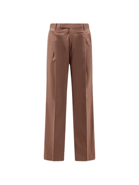 Germano 1952 Berlin Fit pleated trousers Brown 3OEG48290233