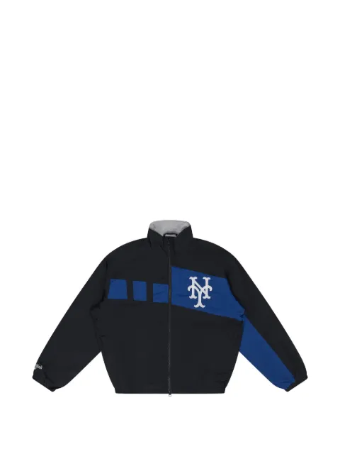Aimé Leon Dore x New York Mets logo-print jacket Black SS24WJ034