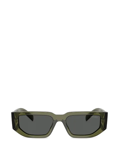 Prada rectangle-frame sunglasses Green SPR09Z25A40L