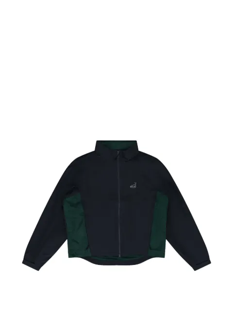 Aimé Leon Dore Golf Nylon Tips logo-print zip-up jacket Black ALDMOTW0062