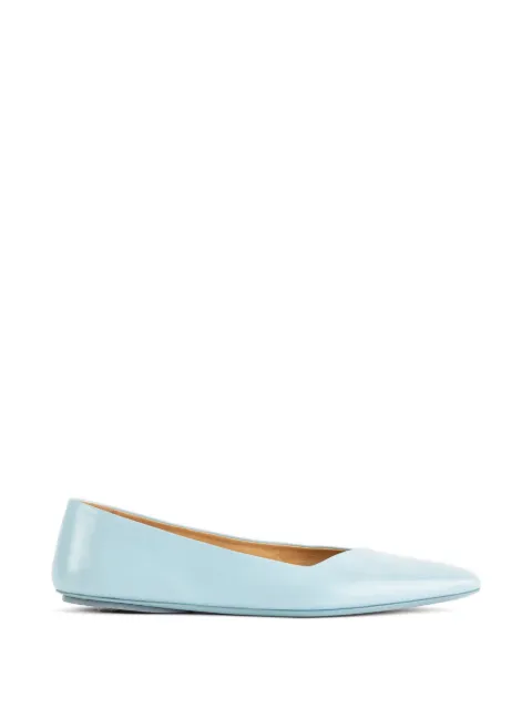 Marsèll Cazzuola pointed-toe ballet flats Blue MW8770P015