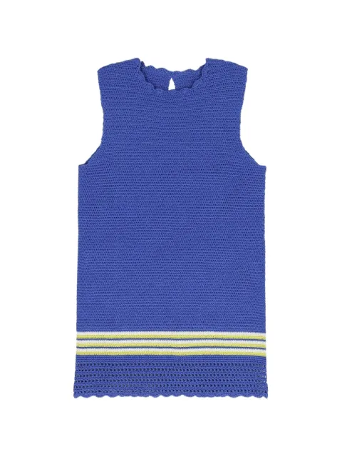 B.B. Walace stripe-detail sleeveless top Blue K32