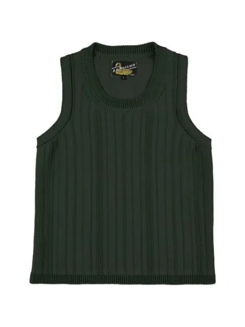 B.B. Walace sleeveless knitted vest Green K36