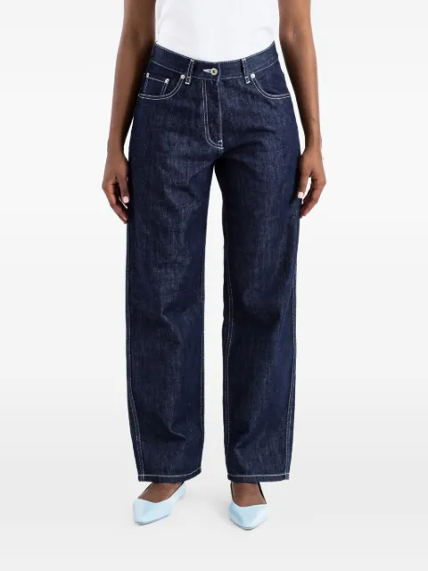 Casey Casey Paulo contrast-stitch jeans Blue 24FP250