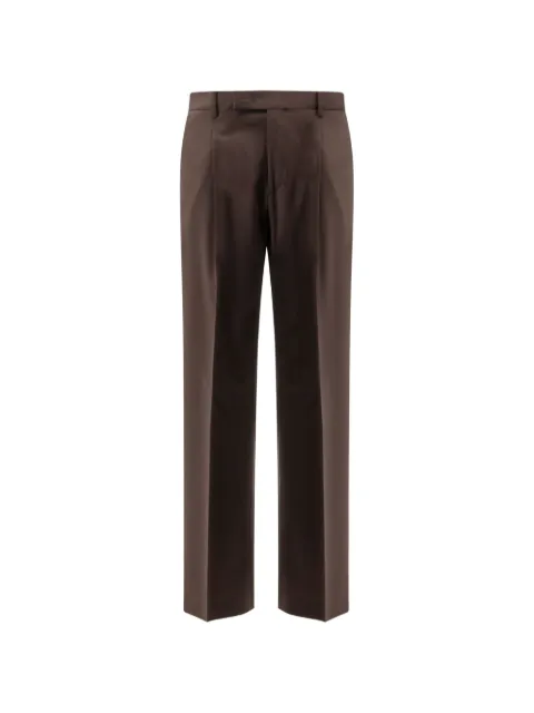 Germano 1952 Berlin Fit pleated trousers Brown 3OFG46300232
