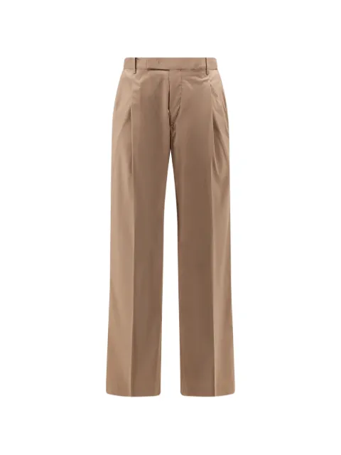 Germano 1952 Berlin Fit pleated trousers Neutrals 3OEG48290145