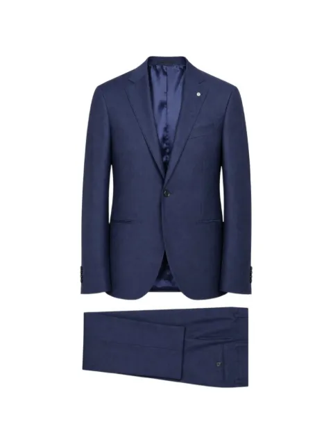 LUIGI BIANCHI MANTOVA single-breasted tailored suit Blue 33000234381376