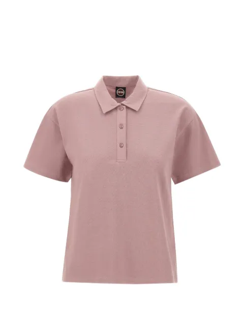 Colmar cotton-piqué polo shirt Pink 87524SH756