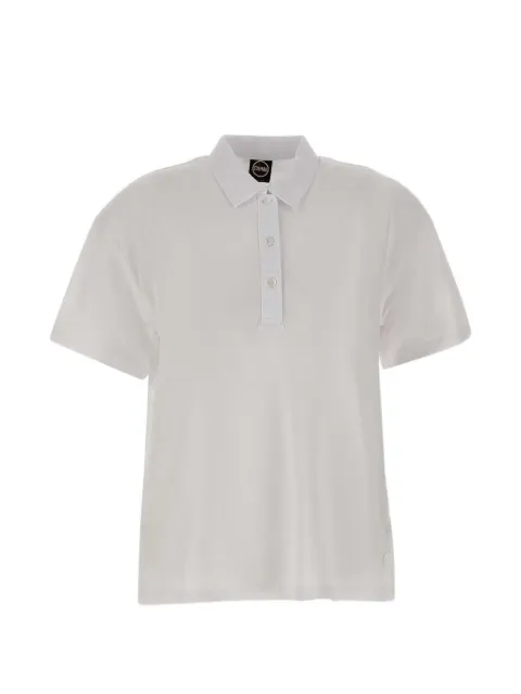 Colmar piqué side-slit polo top White 87524SH01
