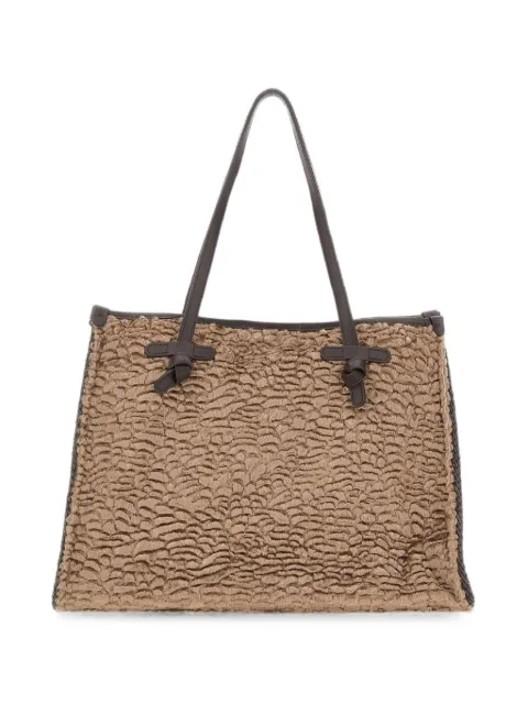 MARCELLA CLUB Marcella faux fur-effect tote bag Neutrals BS12460ZRNABEIGE