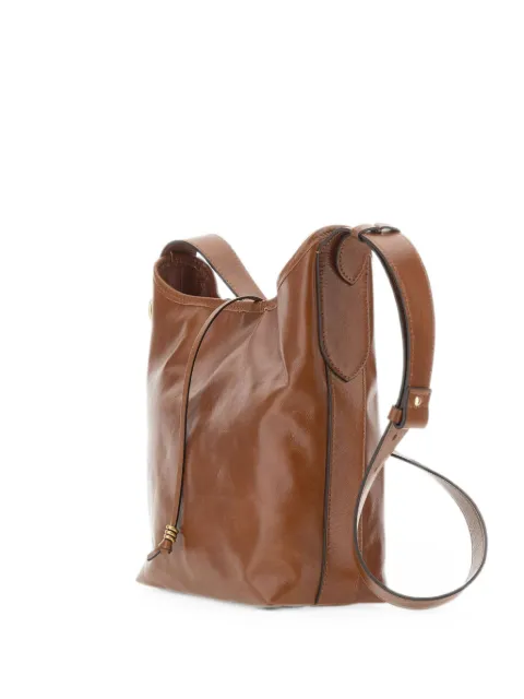 GIANNI CHIARINI Carla leather shoulder bag Brown BS12435RALPH