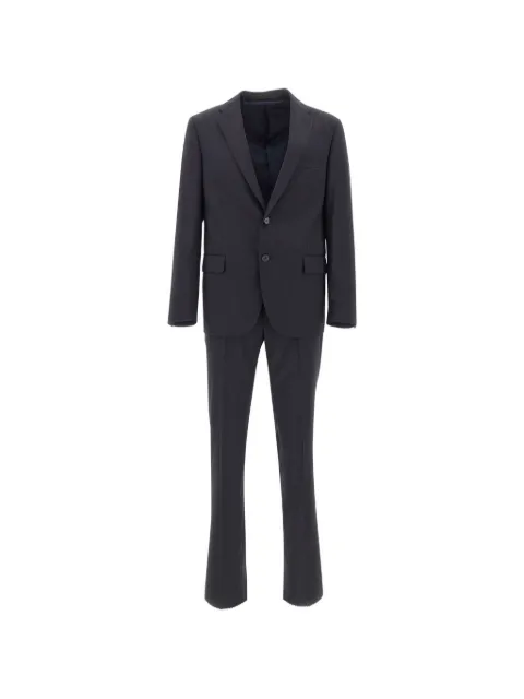 Marchesani single-breasted wool suit Blue 277R4527381500014R
