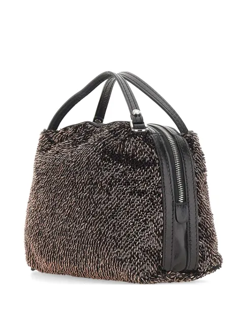GIANNI CHIARINI small Alifa sequin-embellished tote bag Brown BS8688PAILLBRONZO
