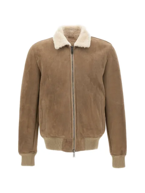 VOLFAGLI Big Ben Merinillo suede jacket Brown BIGBENMERINILLO
