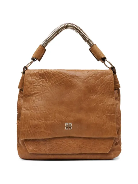 Givenchy Pre-Owned Cognac 4G logo shoulder bag Brown CSVM9073
