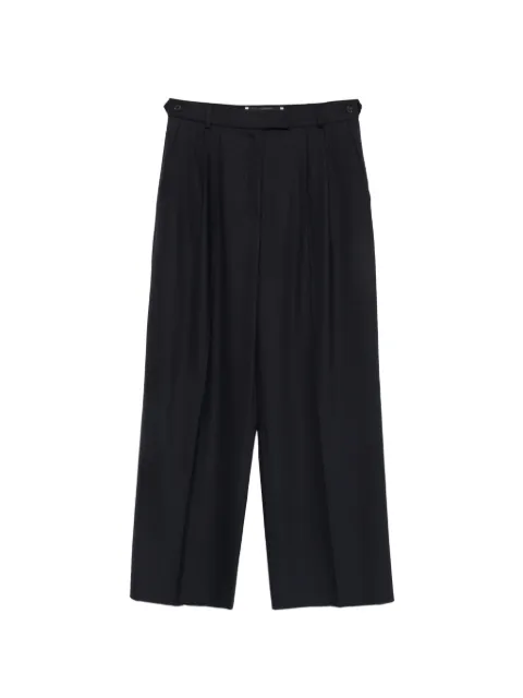 Frenken pleated wide-leg trousers Black 264500