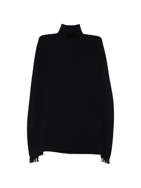 Frenken fringed roll-neck knitwear Black 264305