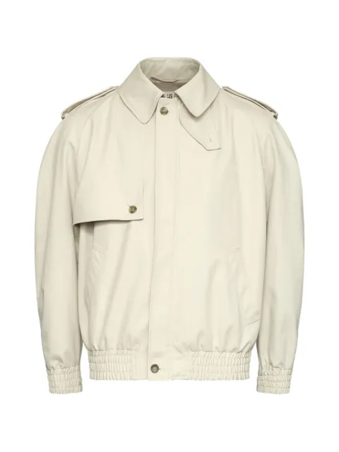 MM6 Maison Margiela cotton twill jacket Neutrals SH0AM0103M36019