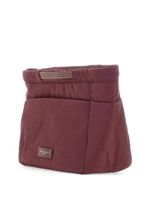 GIANNI CHIARINI BAGS in BAG contrast-stitching clutch bag Red SB9402COM