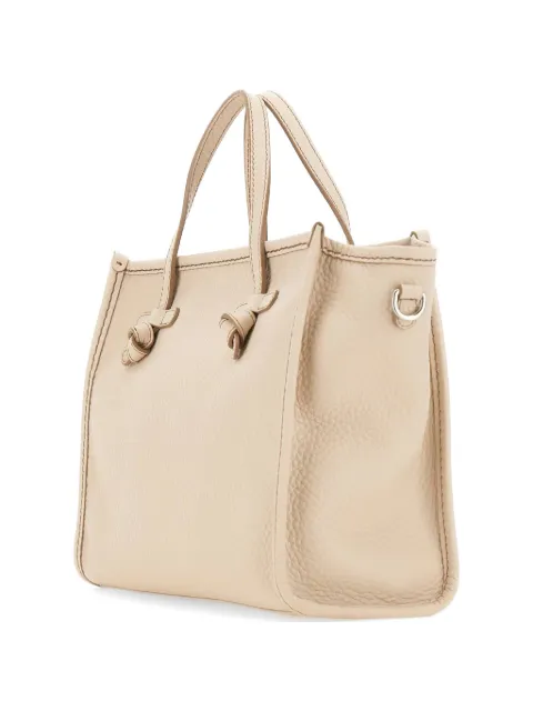 MARCELLA CLUB Miss Marcella32 grained leather tote bag Neutrals BS9352BBLTU
