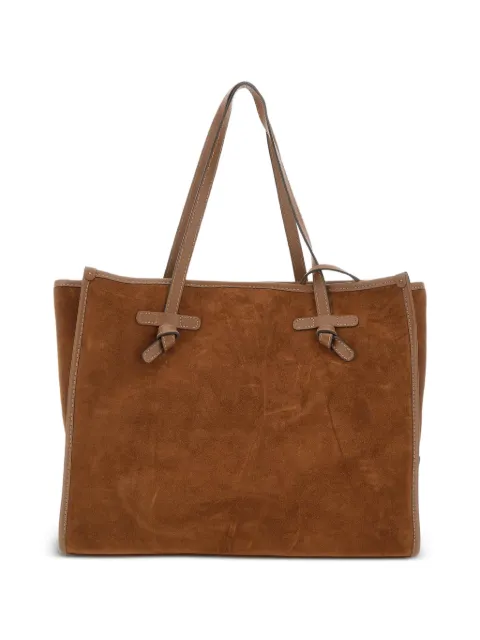 MARCELLA CLUB Marcella suede tote bag Brown BS8990CMPL