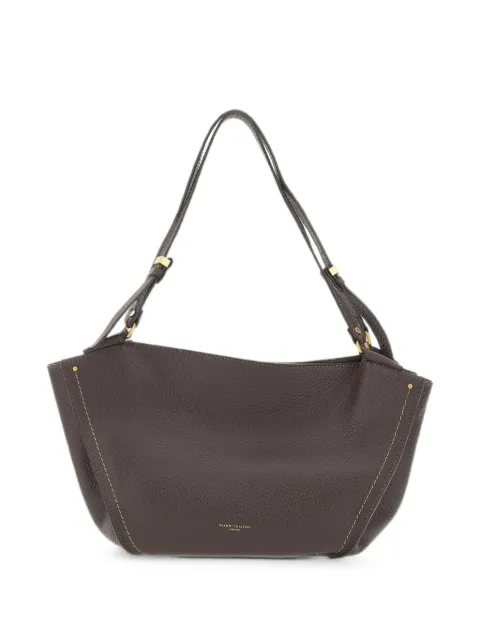 GIANNI CHIARINI large Bloom leather shoulder bag Grey BS12227RNGDBLTUESPRESSO
