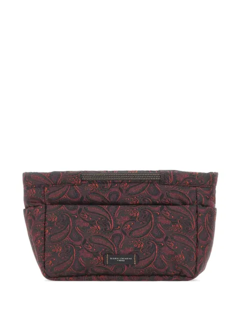 GIANNI CHIARINI Bags in Bag paisley-print clutch bag Brown SB9402COMMPAISLEYANTIQUERUBY