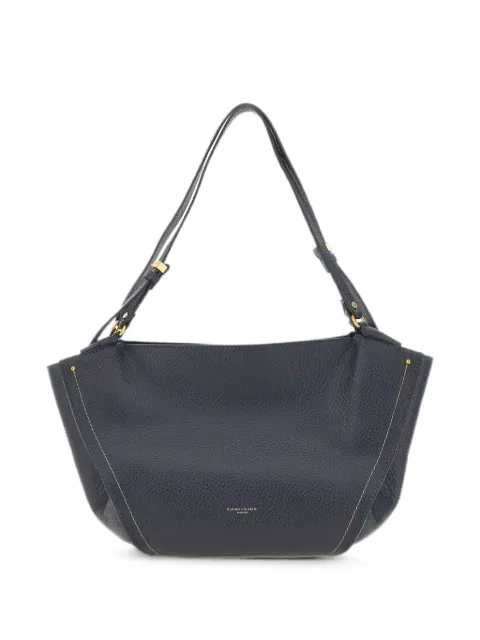 GIANNI CHIARINI Bloom leather shoulder bag Blue BS12227RNGDBLTU