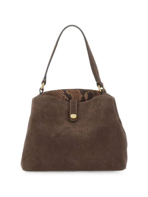GIANNI CHIARINI Fiona suede tote bag Brown BS12485CMPTY