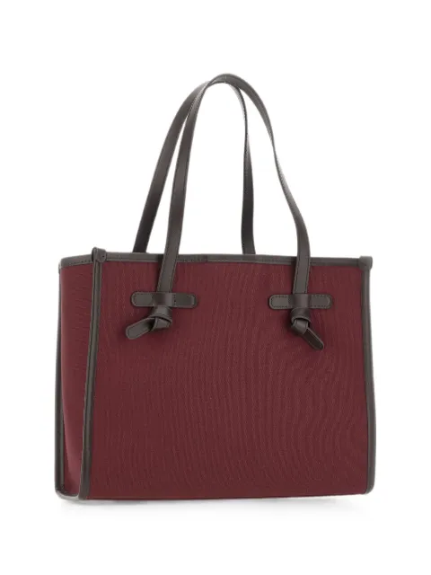 MARCELLA CLUB medium Marcella canvas tote bag Red BS6849COMMCNVSEOX