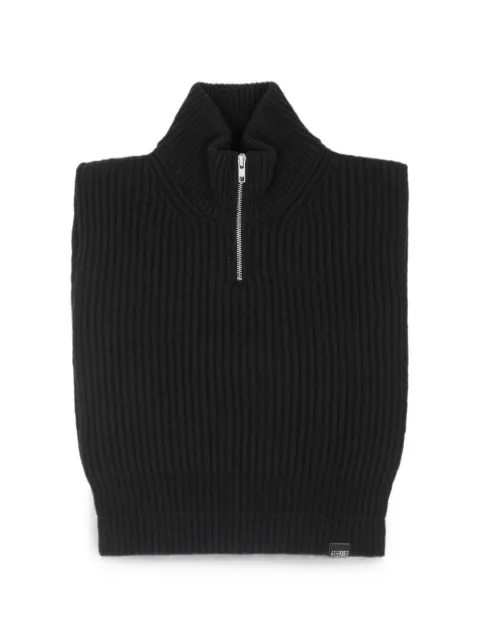 MM6 Maison Margiela wool sweater vest Black S52TH0062M13285