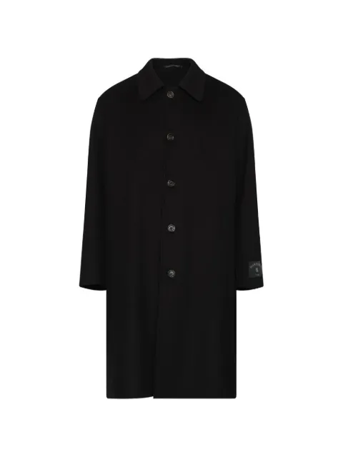 MM6 Maison Margiela double-faced wool coat Black SH0AA0033M35761