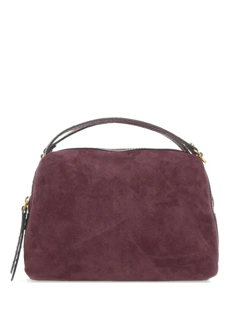 GIANNI CHIARINI medium Alifa suede tote bag Purple BS8628CMSTEMUA