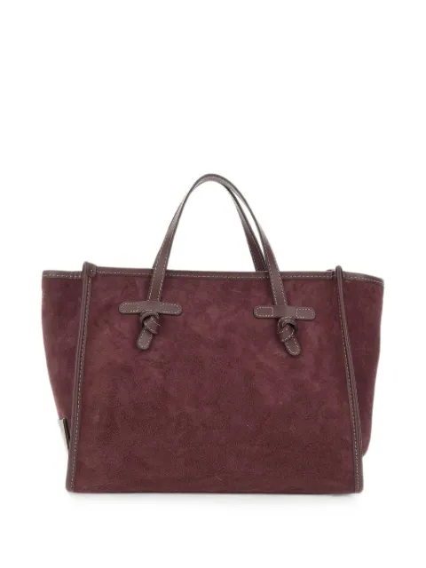 MARCELLA CLUB MissMarcella 32 suede shoulder bag Red BS9762CMPLAMARONE