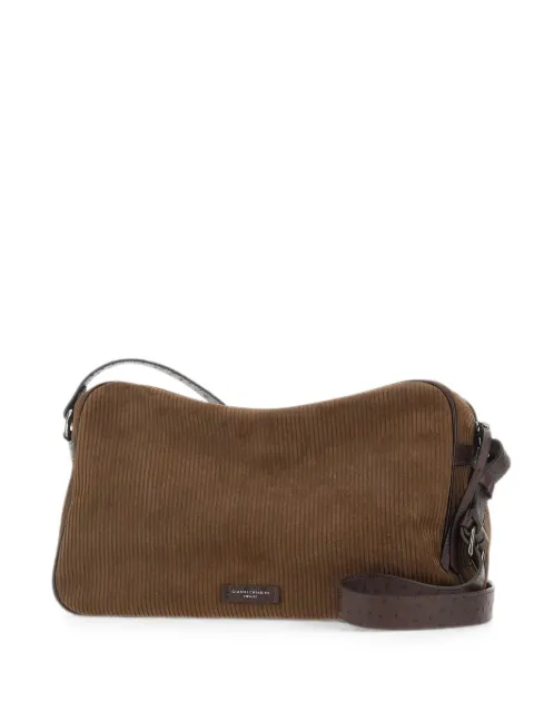 GIANNI CHIARINI Cora corduroy-effect shoulder bag Brown BS12556CMCNTESPRESSO