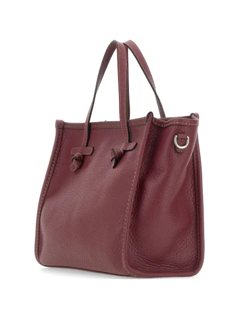 MARCELLA CLUB medium Miss Marcella 32 grain leather tote bag Red BS9352BBLTU