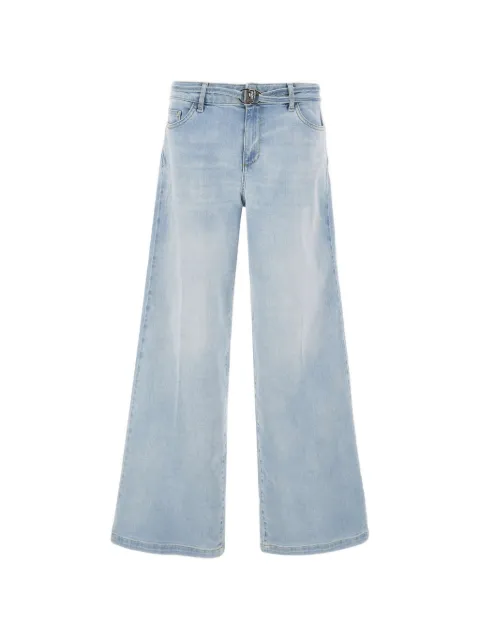 LIU JO faded-effect wide-leg jeans Blue UA6160D0264