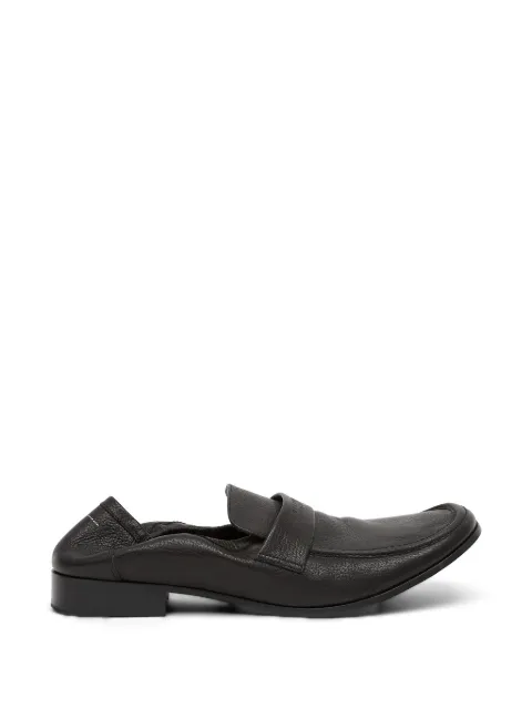 MM6 Maison Margiela Swing Toe leather loafers Black SH3WR0008P7810