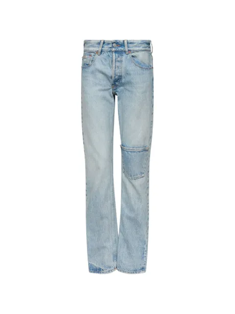 MM6 Maison Margiela straight-leg jeans Blue S52LA0281M30058