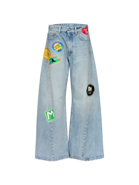 MM6 Maison Margiela wide-leg jeans Blue S52LA0284M30058