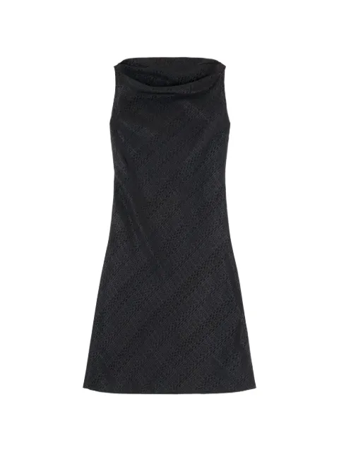 MM6 Maison Margiela jacquard dress Black S52DD0093M36007