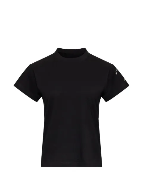 MM6 Maison Margiela mannequin-print cotton jersey T-shirt Black S52GC0374M20048