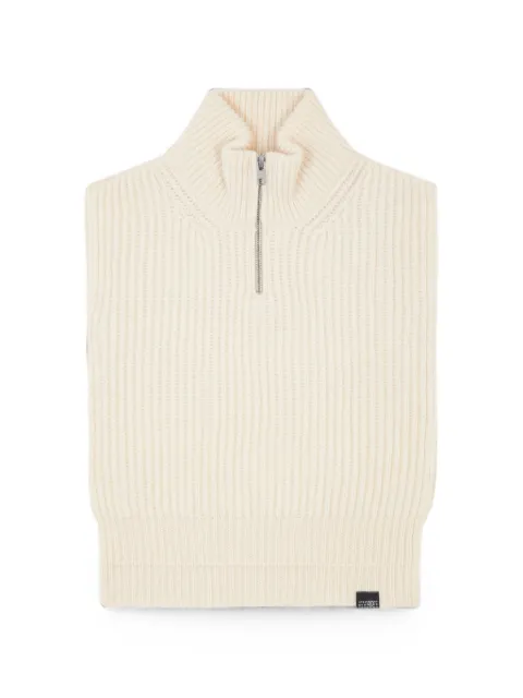 MM6 Maison Margiela wool sweater vest Neutrals S52TH0062M13285