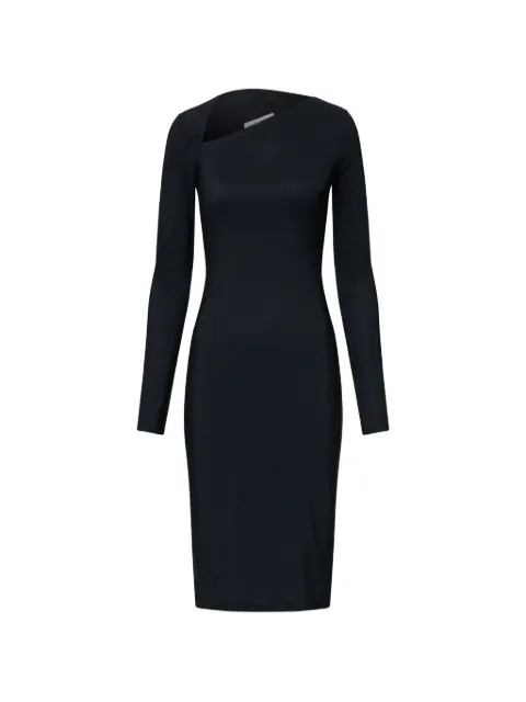 MM6 Maison Margiela jersey midi dress Black S52DD0096S20518