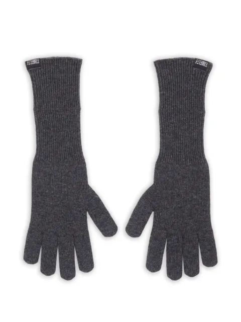 MM6 Maison Margiela wool gloves Grey S52TS0050M13293